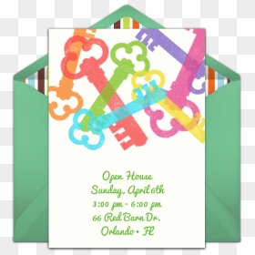 Reminder Message For Housewarming, HD Png Download - house key png
