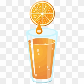 Glass Of Orange Juice Clipart, HD Png Download - awesome png