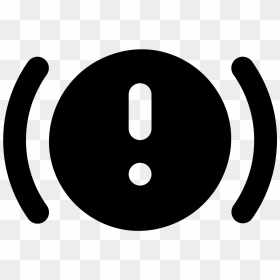 Brake Warning Icon - Circle, HD Png Download - warning icon png