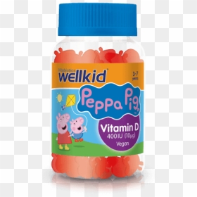 Wellkid Vitamins Peppa Pig, HD Png Download - peppa pig logo png
