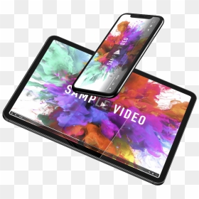 Html5 Video Player - Smartphone, HD Png Download - video player png