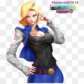 Fanart Android 18 , Png Download - Androide 18 Fan Art, Transparent Png - android 18 png