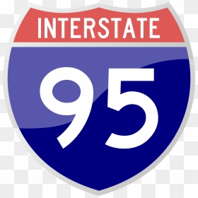 Interstate 95 Sign Png Clipart - Interstate Sign Png, Transparent Png - interstate sign png
