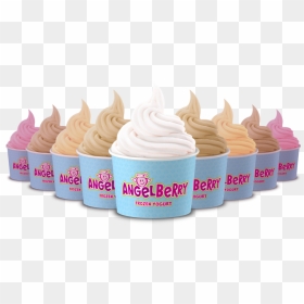 Angel Berry, HD Png Download - frozen yogurt png