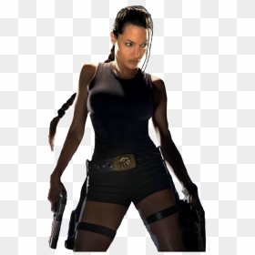 Tomb Raider Lara Croft Png Transparent Image - Angelina Jolie Lara Croft Tomb Raider, Png Download - tomb raider png