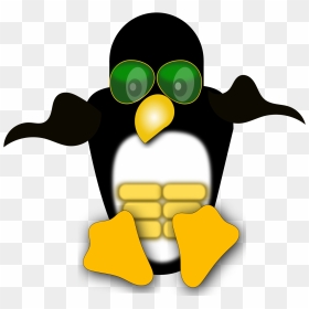 Linux Logo Clipart , Png Download - Tux, Transparent Png - linux logo png