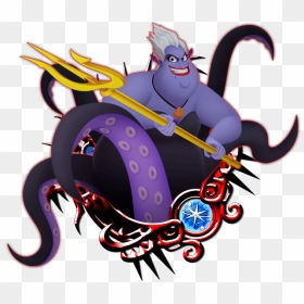 Hd Ursula - Saix Kingdom Hearts, HD Png Download - ursula png
