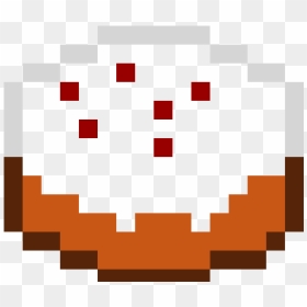 Minecraft Cake Pixel Art, HD Png Download - minecraft cake png