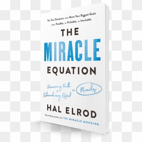 Hal Elrod New Book, HD Png Download - equation png
