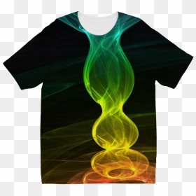 Rainbow Smoke ﻿sublimation Kids T-shirt - All Over Print, HD Png Download - rainbow smoke png