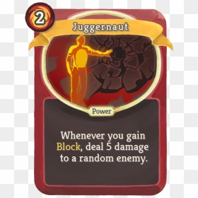 Slay The Spire Wiki - Corruption Slay The Spire, HD Png Download - juggernaut png