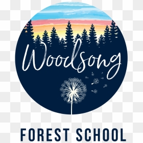 Woodsong Forrest School Logo1 - Christmas Tree, HD Png Download - forrest png