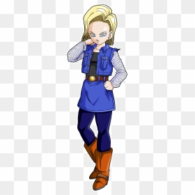 Transparent Dragon Ball Z Clipart - Dragon Ball Zy 18, HD Png Download - android 18 png