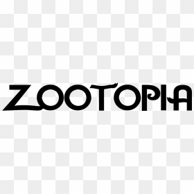 Zootopia - Tipografia Zootopia, HD Png Download - zootopia logo png