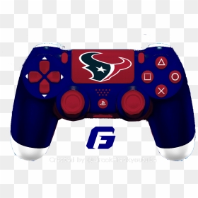 Custom Nfl Ps4 Controllers, HD Png Download - houston texans png