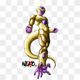 Frieza By Nekoar - Golden Frieza Transparent Png, Png Download - golden frieza png