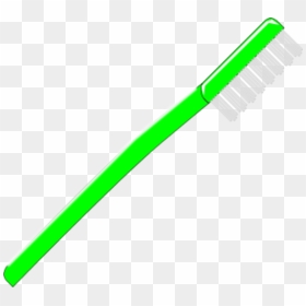Toothbrush Vector Clip Art - Bright Green Line Png, Transparent Png - brush line png