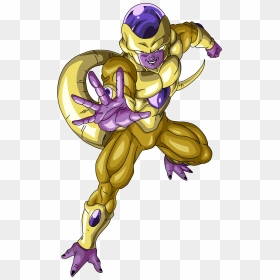 Golden Frieza By Alexiscabo1 , Png Download - Final Form Golden Frieza, Transparent Png - golden frieza png