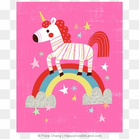 Unicorn © Flora Chang, HD Png Download - land png