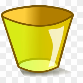 Cartoon Images Of Glass, HD Png Download - trash icon png