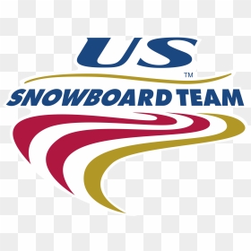 Us Snowboarding Logo Svg, HD Png Download - snowboard png