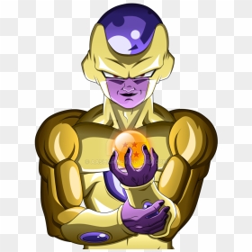 Golden Frieza By Aashan , Png Download - Frieza Golden Form Png, Transparent Png - golden frieza png
