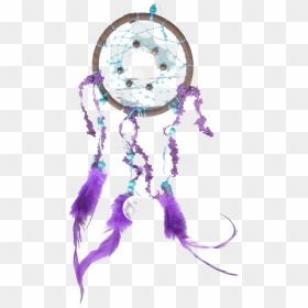 Purple Illustration Dreamcatcher Png File Hd - Illustration, Transparent Png - dream catcher vector png