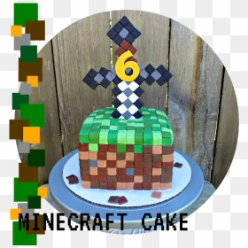 Birthday Cake, HD Png Download - minecraft cake png