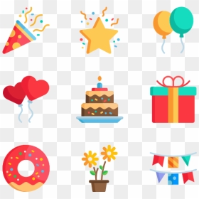 Thumb Image - Happy Birthday Icon Png, Transparent Png - birthday icon png
