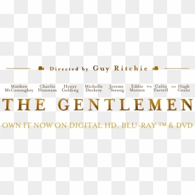 The Gentlemen - Orange, HD Png Download - movie credits png