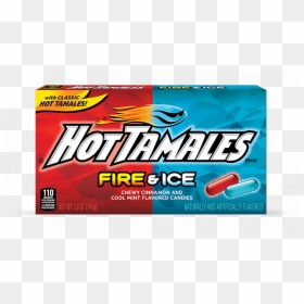 Hot Tamales Fire & Ice, Theater Box 12x141gr - Hot Tamales Fire And Ice, HD Png Download - tamales png