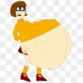 Heavily Pregnant Velma By Angry-signs - Velma Belly, HD Png Download - pregnant png