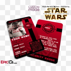Star Wars Tfa Inspired - Star Wars First Order Id Hux, HD Png Download - star wars the force awakens png