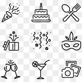 Birthday Icons Png - Space Icons Png, Transparent Png - birthday icon png