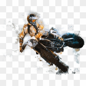 Motocross Png Clipart - Mx Vs Atv Supercross Encore Ps4, Transparent Png - bike rider png