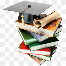 Birrete Png , Png Download - Books With Graduation Cap, Transparent Png - birrete png