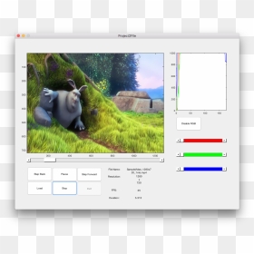 Big Buck Bunny, HD Png Download - video player png