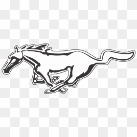 Mustang Logo Png Transparent Image - Mustang Logo Png, Png Download - mustang logo png