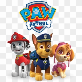 Paw Patrol Birthday Party Clipart , Png Download - Chase Marshall Skye Paw Patrol, Transparent Png - paw patrol bone png