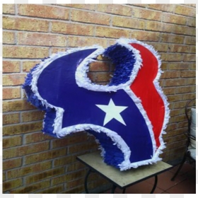 Houston Texans Pinata Custom Pinata In Houston Texas - Piñata De Los Texas, HD Png Download - houston texans png