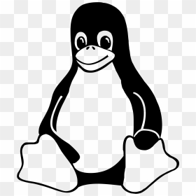 Collection Of Free Penguin Drawing Logo Download On - Linux Logo White Png, Transparent Png - pittsburgh penguins logo png