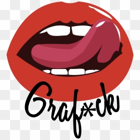 Transparent Birrete Png - Long Tongue Licking Drawing, Png Download - birrete png