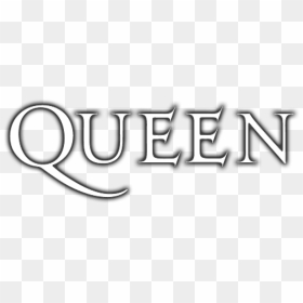 Queen Band Logo Png - Queen Logo Png White, Transparent Png - freddie mercury png