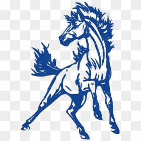 Stallion Clipart Mustang Logo - Cedar Cliff Colts Logo, HD Png Download - mustang logo png
