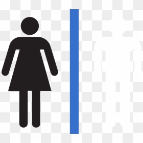 Female Restroom Sign Clipart, HD Png Download - hombre png