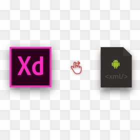 Adobe Xd App Design To Android Xml Code - Android Xml Icon, HD Png Download - xd png