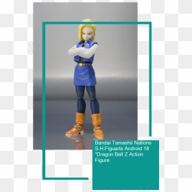 Dragon Ball Super Androide 18 De Juguete, HD Png Download - android 18 png