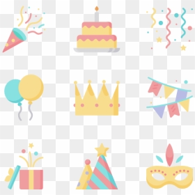 Vector Icons Birthday Icon Png, Transparent Png - birthday icon png