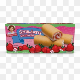 Little Debbie Strawberry Cake Roll, HD Png Download - strawberry shortcake png