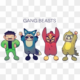Fox Gang Beasts Costumes, HD Png Download - gang beasts png